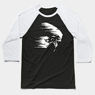 Invaders From The Deep Space Baseball T-Shirt